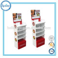 Carton Showcase Cardboard Floor Standing Make Up Display Stand